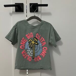 Zara Kids Graphic Tee - Green
